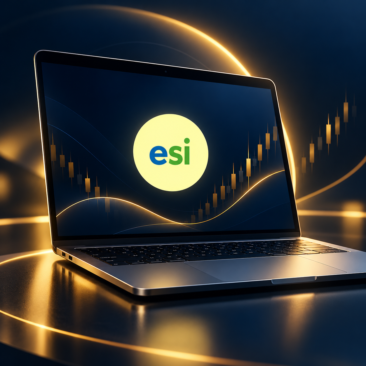 Imagen ilustrativa de ESInversiones para computadora Windows con herramientas de análisis financiero